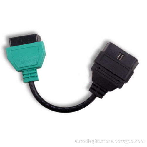 for FIAT ECU Scan Adaptors OBD Diagnostic Cable Four Colors